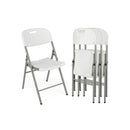 Stackable Portable Plastic Seats With Metal Frame