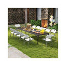 Stackable Portable Plastic Seats With Metal Frame