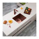 Stainless Steel Kitchen Sink 510Mm Single Rose Gold