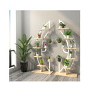6 Tier Tall Metal Plant Stand Rack With Hook