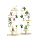 6 Tier Tall Metal Plant Stand Rack With Hook