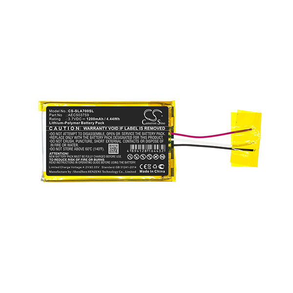 Cameron Sino Cs Sla700Sl 1200Mah Battery For Steelseries Arctis 7