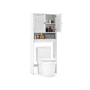 Over The Toilet Storage Cabinet With 2 Door Cabinet