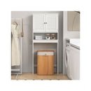 Over The Toilet Storage Cabinet With 2 Door Cabinet