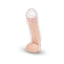 Size Up See Thru Stretch Penis Extender Clear Penis Extension Sleeve