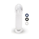 Size Up See Thru Stretch Penis Extender Clear Penis Extension Sleeve