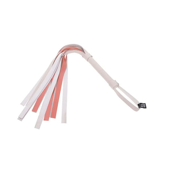 Sex And Mischief Peaches N Creame Stripe Peach 80 Cm Flogger Whip