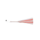 Sex And Mischief Peaches N Creame Stripe Peach 80 Cm Flogger Whip