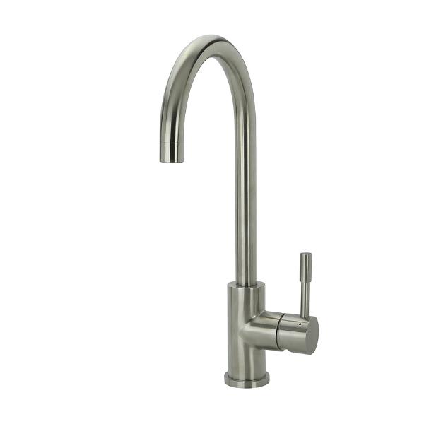 Klaas Stainless Steel Kitchen Mixer Tap Brushed Without Pull Out