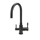 Otto Stainless Steel Kitchen Mixer Tap with Filtered Water Outlet Black