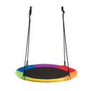 Adjustable Flying Saucer Tree Swing With Multiple Functions For Kids