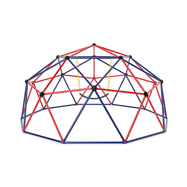 3M Kids Climbing Dome With Swing Outdoor Jungle Gym Climber
