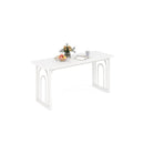 Dining Table For 6 To 8 People With Heavy Duty Metal Legs