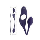 Zero Tolerance Tip To Tail Blue Vibrating Butt Plug With Cock Ring
