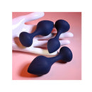 Playboy Pleasure Tail Trainer Black Butt Plugs Set Of 3 Sizes