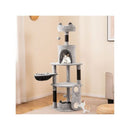 Tall Cat Tree With Sisal Scratching Posts And Board