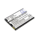 Cameron Sino Cs Blt192Sl 1700Mah Battery For Blu Tank Li Mobile