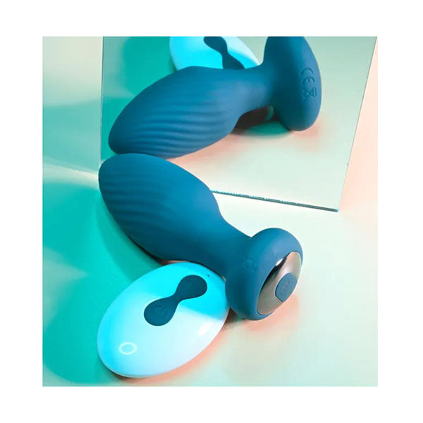 Playboy Pleasure Spinning Tail Teaser Vibrating And Rotating Butt Plug