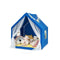 Large Play Tent With Washable Cotton Mat And Star Lights For Kids