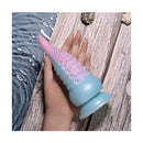Selopa Stuck On You Blue Pink 19 Cm Rechargeable Vibrating Dildo