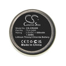 Cameron Sino Cs Cr2450 500Mah Replacement Battery For Testo 184 T4