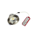 Theta Led 3000K Brushed Chrome Recessed