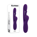 Playboy Pleasure The Thrill Purple Usb Rechargeable Rabbit Vibrator