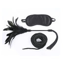 Sex And Mischief Shadow Tie And Tickle Black Beginners Bondage Kit