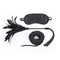 Sex And Mischief Shadow Tie And Tickle Black Beginners Bondage Kit