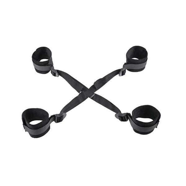 Sex And Mischief Hog Tie Black Restraint