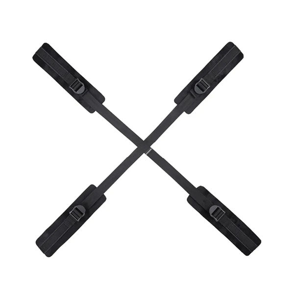 Sex And Mischief Hog Tie Black Restraint