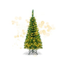 135Cm Artificial Pencil Tree With Pvc Branch Tips And Led Lights