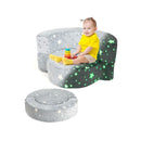 2 In 1 Toddler Chair Glow In The Dark With Removable Cover