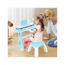 Toddler Electronic Piano With Music Score And Music Stand