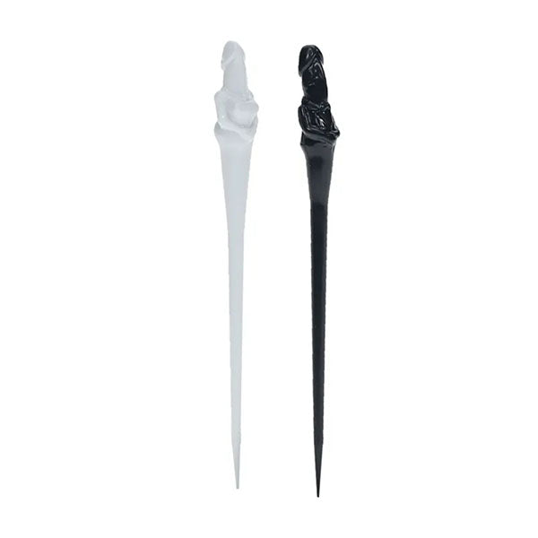 S Line The Dickheads Couples Black White Novelty Toothpicks 20 Pack