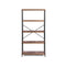 Industrial Wood Bookcase With Metal Frame And Anti Toppling Device