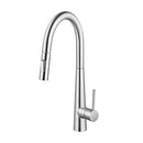 Brushed Pull Out Kitchen Tap Smart Touch Sensor Round Laundry Kitchen