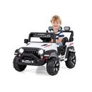 12V Kids Dual Motor Ride On Car Jeep Electric Toy With Remote Control