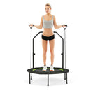 40 Inch Foldable Trampoline With 2 Resistance Bands