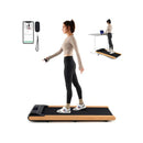 Under Desk Treadmill With Remote Control And Led Display Wood Banding
