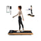 Under Desk Treadmill With Remote Control And Led Display Wood Banding