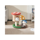 4 In 1 Cat Tree With Condo And Platform Cat Tower With Sisal Post