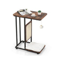 Cat Tree And End Table With Scratching Board For Living Room Bedroom