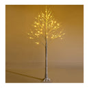 150Cm Artificial Twig Birch Tree With 72 Warm White Led Lights