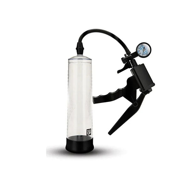 Size Up Ergonomic Trigger Penis Pump With Pressure Gauge Penis Pump