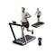 Under Desk Treadmill With Remote Control And Led Display Wood Banding