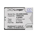 Cameron Sino Cs Kmv450Sl 1800Mah Battery For Kazam Tv Mobile