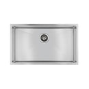 Stainless Steel Kitchen And Laundry Sink 762Mm Single Bowl Deep Top