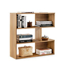 Concave Convex Bookshelf With Anti Toppling Device