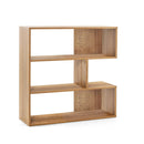 Concave Convex Bookshelf With Anti Toppling Device